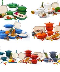 DIE CAST ENAMEL POT & NON-STICK GRANITE POT