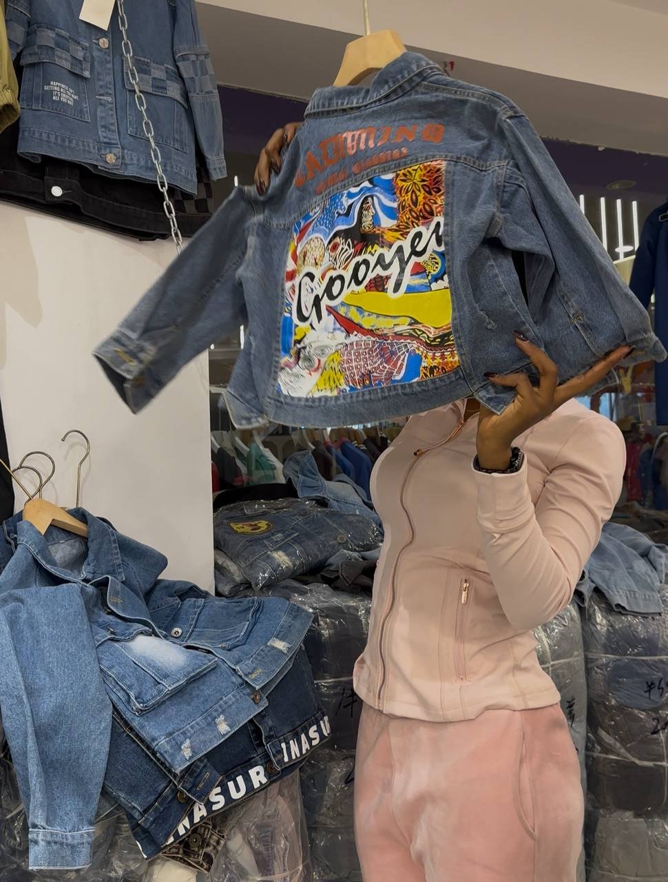 KIDS JEAN JACKET BALE